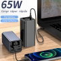 Leotec Batería Externa Portátil Powerbank 20000 mAh 65W Carga Rápida Power Delivery