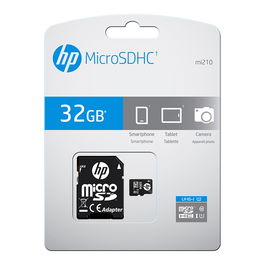 HP Tarjeta de Memoria microSDHC U1 de 32 GB Clase 10 MicroSD