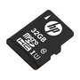 HP PNY HP MicroSDHC Tarjeta de Memoria 32 GB U1 Clase 10, Velocidad 20 MB/s Lectura 15 MB/s Escritura, Negro, Incluye Adaptador SD