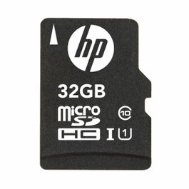 HP Tarjeta de memoria microSDHC 32 GB Clase 10 con adaptador SD