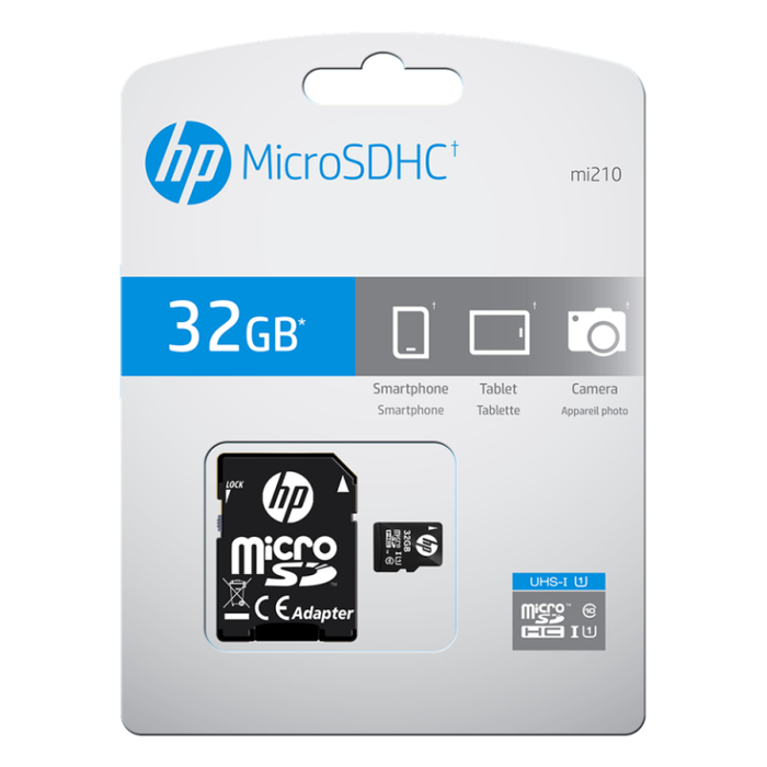 PNY HP Tarjeta microSDHC Clase 10 U1 de 32 GB