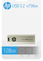 HP Pendrive USB 3.1 128GB Metal