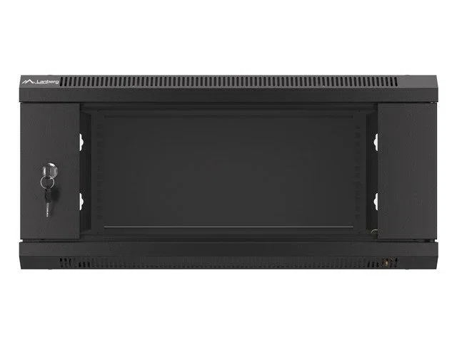 Lanberg Armario Mural Rack 19 pulgadas 4U Negro