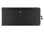 Lanberg Armario Mural Rack 19 pulgadas 4U Negro