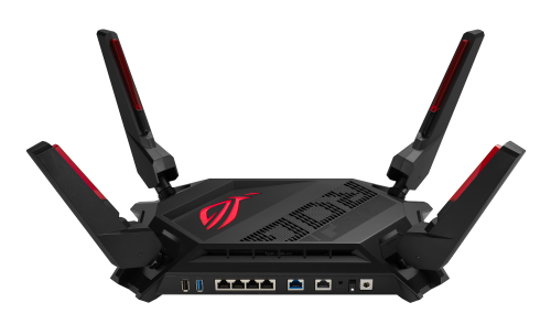 Asus GT-AX6000 AiMesh Router Inalámbrico Doble Banda WiFi 6 Gigabit Ethernet 4 Puertos LAN 2.5Gbps Negro Asus GT-AX6000 AiMesh Router Inalámbrico Doble Banda WiFi 6 Gigabit Ethernet 4 Puertos LAN 2.5Gbps Negro