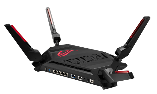 Asus GT-AX6000 AiMesh Router Inalámbrico Doble Banda WiFi 6 Gigabit Ethernet 4 Puertos LAN 2.5Gbps Negro Asus GT-AX6000 AiMesh Router Inalámbrico Doble Banda WiFi 6 Gigabit Ethernet 4 Puertos LAN 2.5Gbps Negro