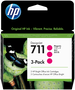 HP 711 Multipack Magenta (CZ135A) de 29 ml (Pack 3)