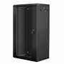 Lanberg WF01-6422-10B Armario Rack de Pared 22U Negro