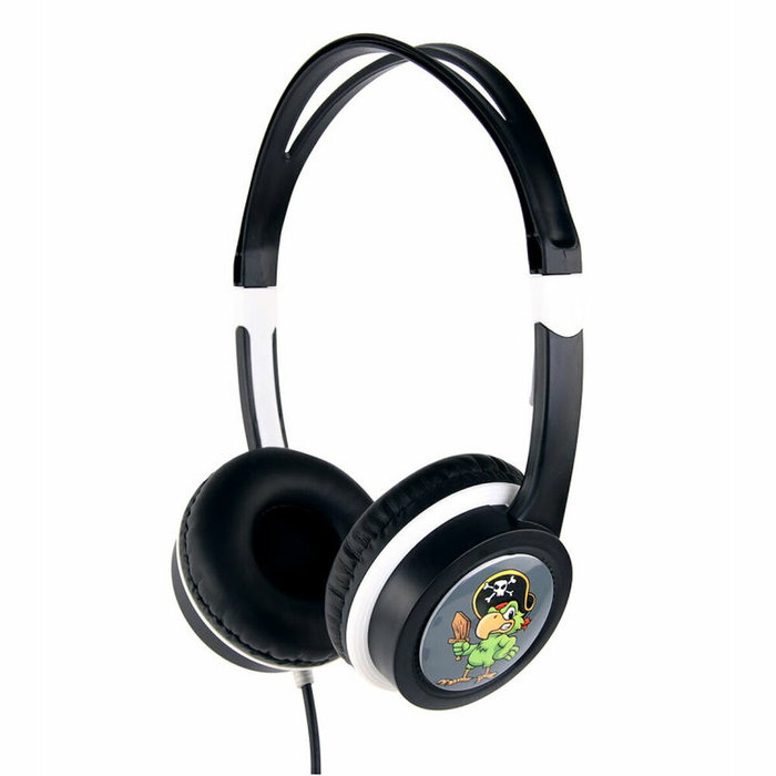 Gembird MHP-JR-BK Auriculares para niños con limitador de volumen - Negro Gembird MHP-JR-BK Auriculares para niños con limitador de volumen - Negro