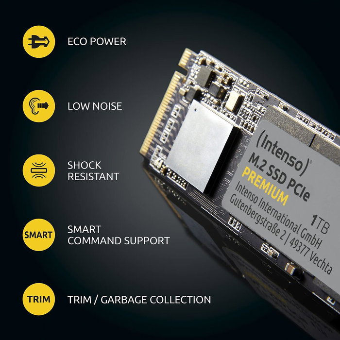 Intenso M.2 SSD Premium 1 TB PCIe NVMe