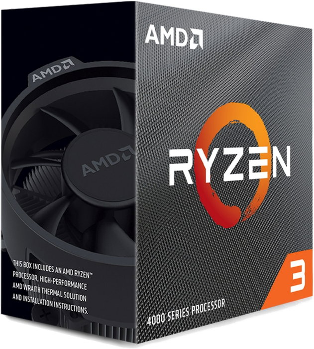 AMD Ryzen 3 4100 Procesador 3,8 GHz Socket AM4 65W Box