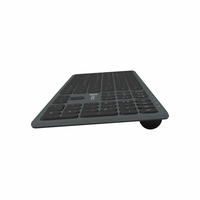 Natec NKL-1830 Teclado Inalámbrico RF Wireless + Bluetooth QWERTY Español Negro, Gris Natec NKL-1830 Teclado Inalámbrico RF Wireless + Bluetooth QWERTY Español Negro, Gris