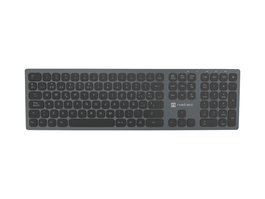 NATEC NKL-1830 Teclado Inalámbrico RF Wireless + Bluetooth QWERTY Español Negro, Gris