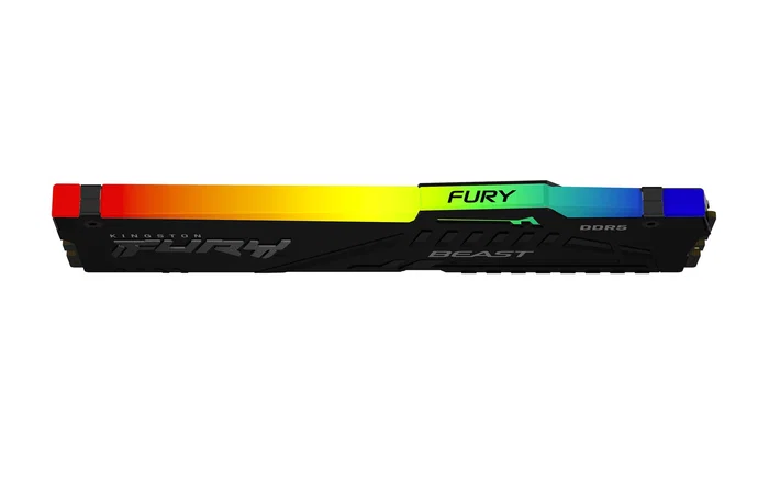 Kingston FURY Beast RGB Memoria RAM 16GB DDR5 5200MT/s CL40 DIMM RGB Intel XMP 3.0 AMD EXPO Overclocking PC Gaming