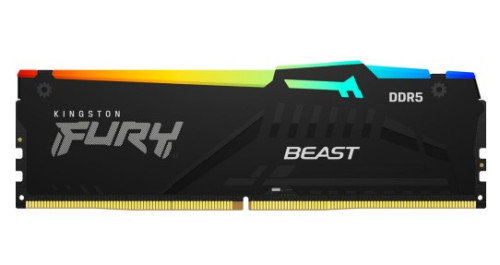 Kingston Technology FURY Beast 16 GB DDR5 5200 MT/s CL40 DIMM RGB