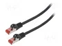 Lanberg Latiguillo de red Cat6 FTP Negro 1,5 m