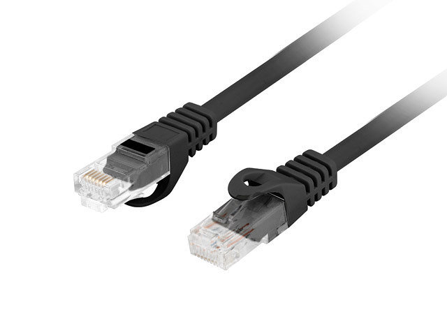 Lanberg PCU6-10CU-0200-BK Cable Latiguillo UTP Cat.6 2m Blindaje U/UTP con Conectores RJ-45, 1250 Mbit/s Lanberg PCU6-10CU-0200-BK Cable Latiguillo UTP Cat.6 2m Blindaje U/UTP con Conectores RJ-45, 1250 Mbit/s