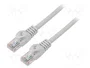 Lanberg Cable de Red Cat6 U/UTP 10 m Gris