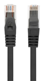 Lanberg Cable de Red Ethernet Cat.6 UTP LSZH Cobre 10 Metros Negro - Certificación Fluke Passed