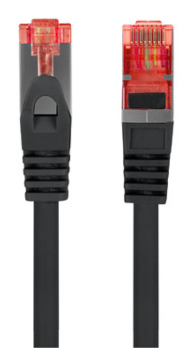Lanberg Cable de Red Cat6 F/UTP 1 m Negro