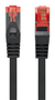 Lanberg Cable de Red Cat6 F/UTP 1 m Negro