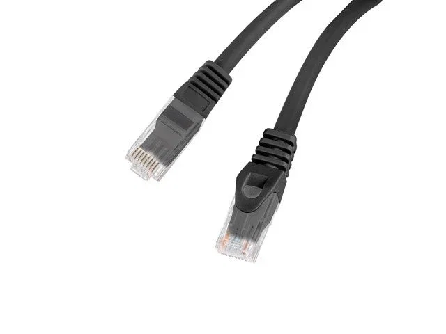 Lanberg Cable de red Cat6 U/UTP Negro 1,5 m