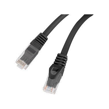 Lanberg Cable de red Cat6 U/UTP Negro 1,5 m
