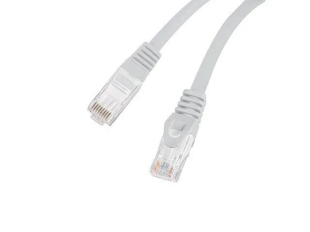 Lanberg PCU6-10CU-0050-S Cable de Red Ethernet Cat.6 UTP 0.5m Gris - Cobre, LSZH, 10 Gigabit (10000 Mbit/s), Fluke Passed