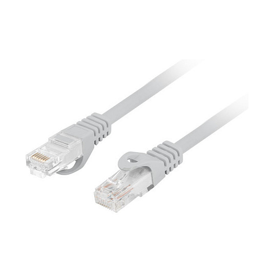 Lanberg Cable de red Cat6 U/UTP Gris 1 m