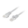 Lanberg Cable de red Cat6 U/UTP Gris 1 m