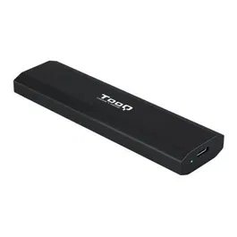 TooQ TQE-2223B Caja Externa para SSD M.2 NVMe, USB 3.2, Sin Tornillos, Negro
