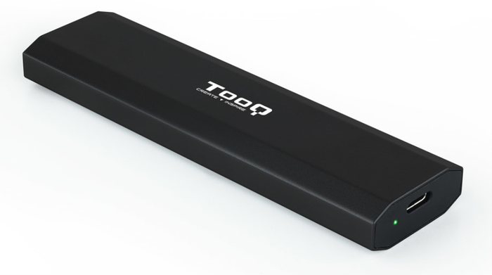 TooQ Shura Caja externa para SSD M.2 NVMe Negro