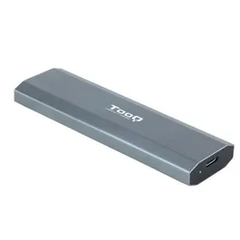 Tooq TQE-2223G Caja Externa SSD M.2 NGFF/NVMe USB-C Gris Compatible con 2TB Windows MacOS Linux