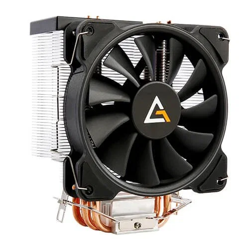 Antec A400 RGB Ventilador CPU con Iluminación ARGB, 12 cm, 4 Tubos de Calor, Compatible con Intel LGA 1150/1151/1155/1156/1200/1700 y AMD AM4/AM5