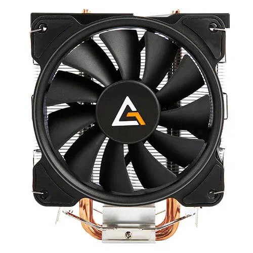 Antec A400 RGB Ventilador CPU con Iluminación ARGB, 12 cm, 4 Tubos de Calor, Compatible con Intel LGA 1150/1151/1155/1156/1200/1700 y AMD AM4/AM5