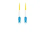 Lanberg Cable de fibra óptica 1 m LC/UPC-LC/UPC G.657.A1 Amarillo
