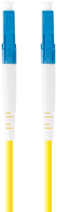 Lanberg Latiguillo de fibra óptica LC/UPC a LC/UPC de 2 m, Amarillo