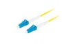 Lanberg FO-LULU-SS11-0100-YE Cable de Fibra Óptica 10m Monomodo LC/UPC - LC/UPC Simplex G657A1 LSZH Amarillo