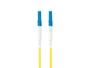 Lanberg FO-LULU-SS11-0100-YE Cable de Fibra Óptica 10m Monomodo LC/UPC - LC/UPC Simplex G657A1 LSZH Amarillo