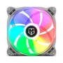 NOX Hummer X140 Ventilador para Carcasa 140 mm ARGB, 1200 RPM, 7 Aspas Translúcidas, Silencioso (26 dB), 45.5 CFM, Conector 3 Pines