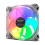 NOX Hummer X140 Ventilador para Carcasa 140 mm ARGB, 1200 RPM, 7 Aspas Translúcidas, Silencioso (26 dB), 45.5 CFM, Conector 3 Pines