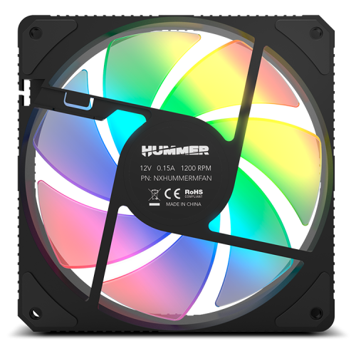 Nox Hummer M-FAN ARGB Espejo Infinito 120 mm