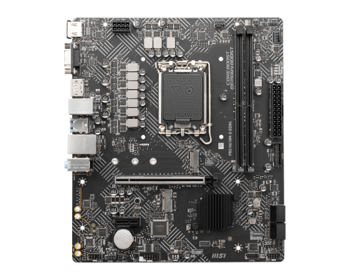 MSI PRO H610M-G DDR4 Micro ATX Intel H610 LGA1700 MSI PRO H610M-G DDR4 Micro ATX Intel H610 LGA1700