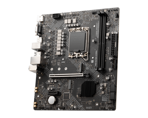 MSI PRO H610M-G DDR4 Micro ATX Intel H610 LGA1700 MSI PRO H610M-G DDR4 Micro ATX Intel H610 LGA1700
