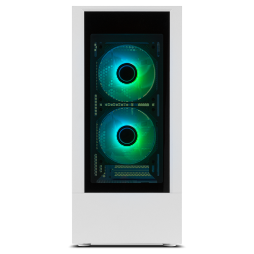 NOX Hummer Nemesis Caja PC Midi Tower Blanco con Iluminación ARGB NXHUMMERNMSSWH