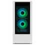 NOX Hummer Nemesis Caja PC Midi Tower Blanco con Iluminación ARGB NXHUMMERNMSSWH