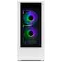 NOX Hummer Nemesis Caja PC Midi Tower Blanco con Iluminación ARGB NXHUMMERNMSSWH