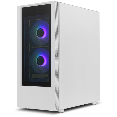 NOX Hummer Nemesis Caja PC Midi Tower Blanco con Iluminación ARGB NXHUMMERNMSSWH