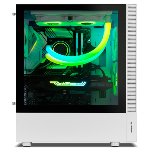 NOX Hummer Nemesis Caja PC Midi Tower Blanco con Iluminación ARGB NXHUMMERNMSSWH