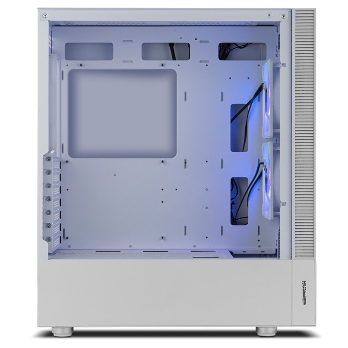 NOX Hummer Nemesis Semitorre Blanca con Cristal Templado y ARGB NOX Hummer Nemesis Semitorre Blanca con Cristal Templado y ARGB